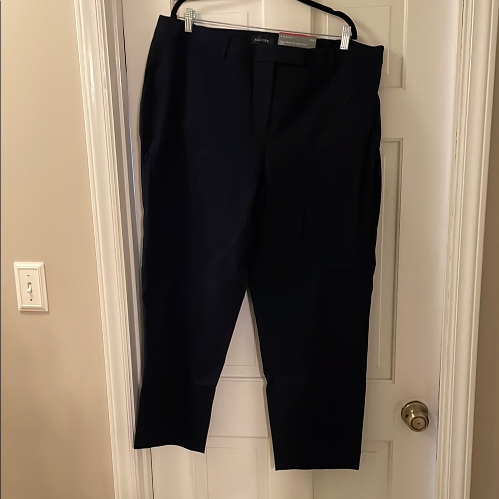 Women’s Talbots Navy Pants 20W NWT